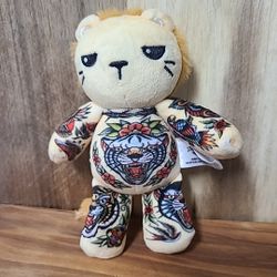 TATTOO ZOO Lion Samuele The Alpha Lion PLUSH STUFFED ANIMAL 6"