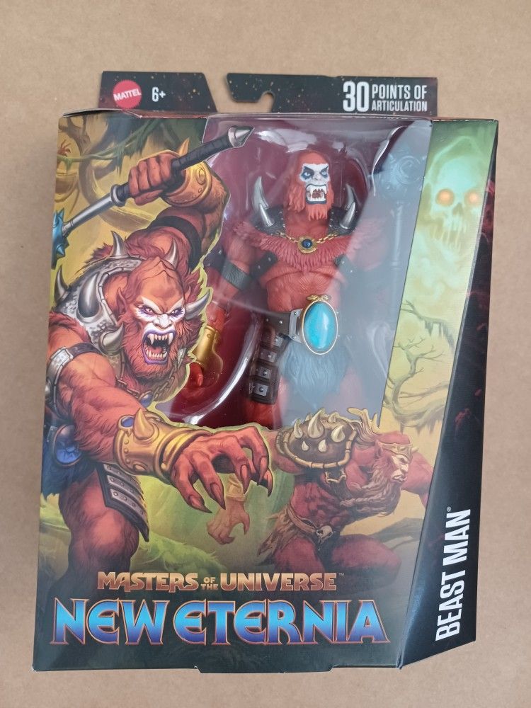 MOTU Masters of the Universe New Eternia BEAST MAN Masterverse Figure