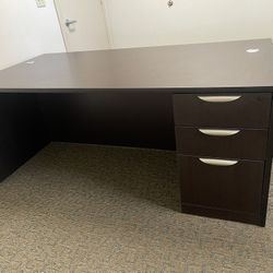 2 Dark Mohogany DESK Sell Individually 