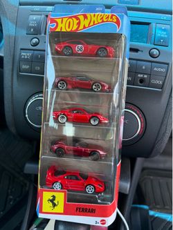 HotWheels Ferrari 5 Pack Set 1:64 Scale