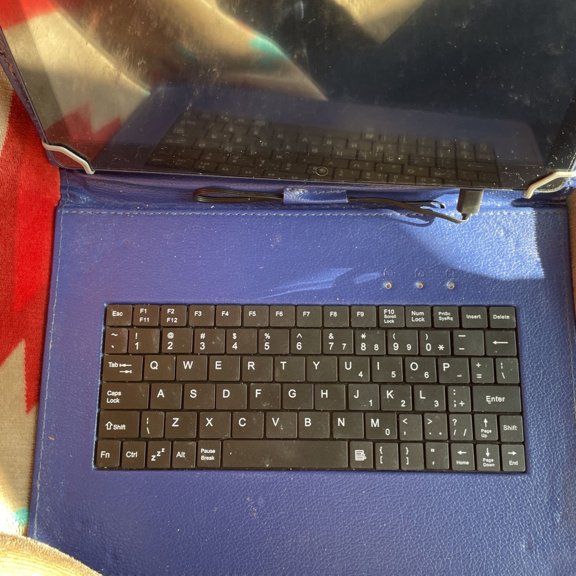 Tablet With Keyboard.