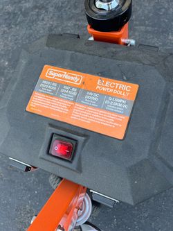 Super handy electric trailer dolly 28 pound towing capacity