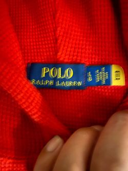 POLO RALPH LAUREN THERMAL SWEATER