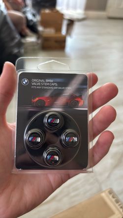 BMW ORIGINAL VALVE STEM CAPS