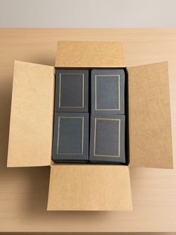 4x6 Black Cardboard Picture Frames (375 pcs per box)