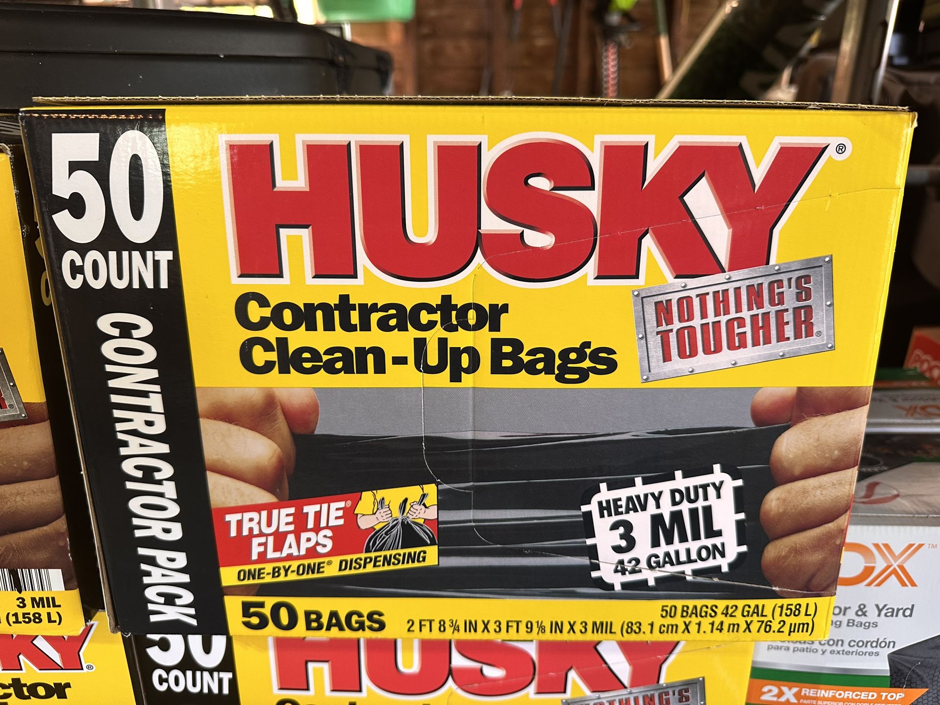 Husky Contractor Trash Bags 15 Boxes Available