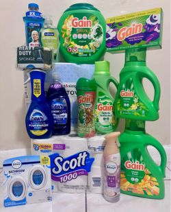 Gain, Scott , Dawn, Mr. Clean, Soft Sosp