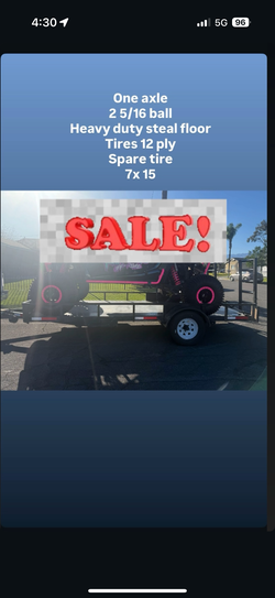 Trailer for sale