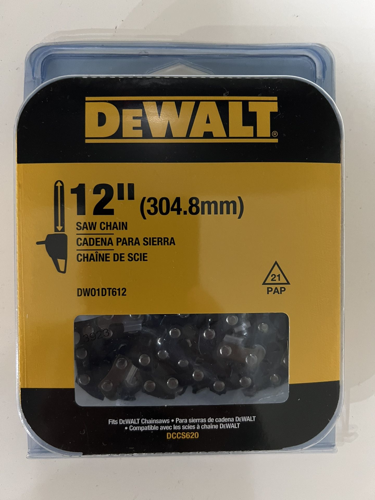 DEWALT DWO1DT612 12 in. Chainsaw Replacement Chain