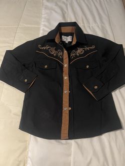 Cowboy Dress Shirt For Boys Size 6