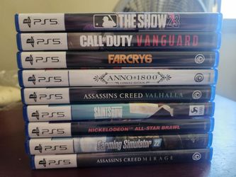 PlayStation 5(PS5) console games lot