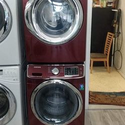 Samsung Washer And Electric Dryer Set For $745