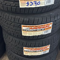 215/55/17 arroyo sport as🔥