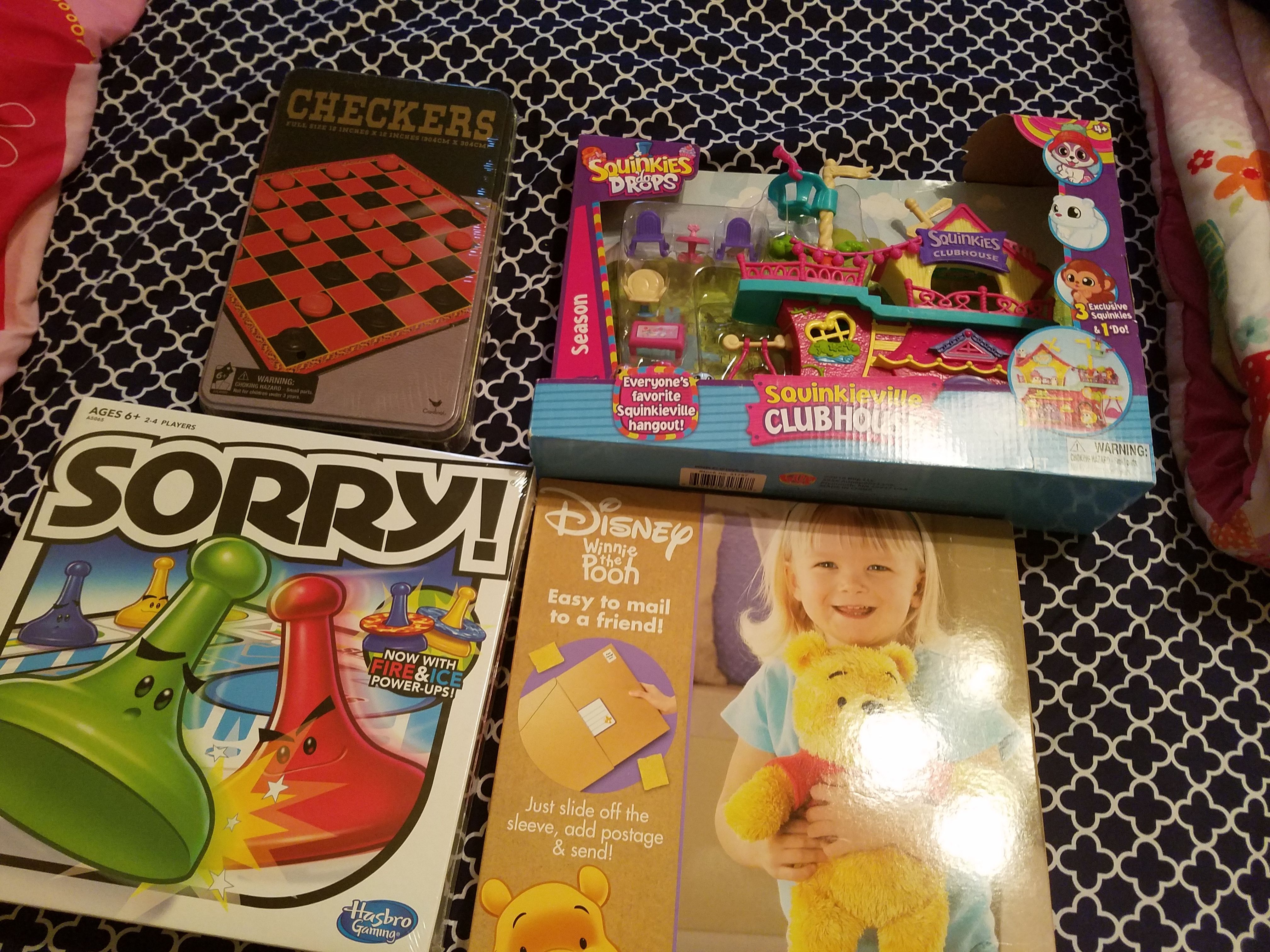 New toys/games for toddlers and kids