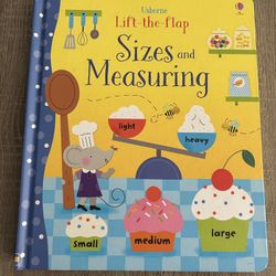 Usborne Sizes And Measuring Lift Flap Book