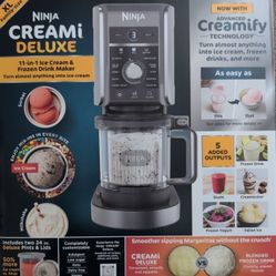Ninja CREAMi Deluxe 11-in-1 Ice Cream and Frozen Treat Maker