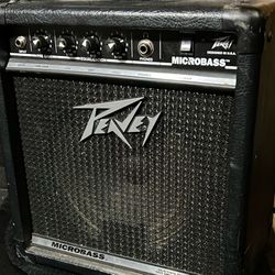 Peavey 50w Microbass Bass Guitar Amplifier