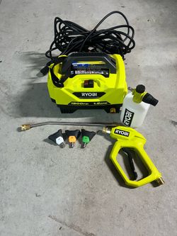Ryobi 1800 PSI 1.2 GPM ELECTRIC PRESSURE WASHER KIT