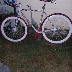 6KU/sticker Bomb Fixie Bike