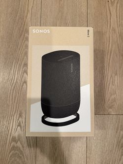 Sonos Move 2 Black With Travel Bag