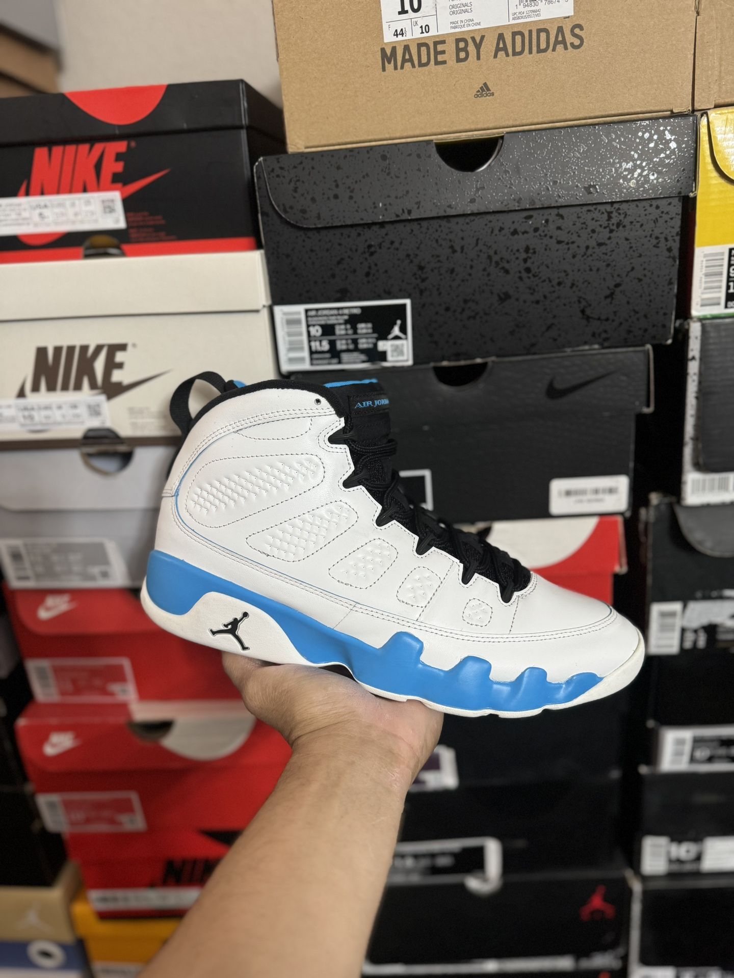 Jordan Powder Blue 9s (2024) size 10 Close To PADS