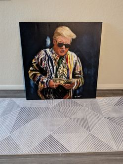 Biggie Trump Canvas Art