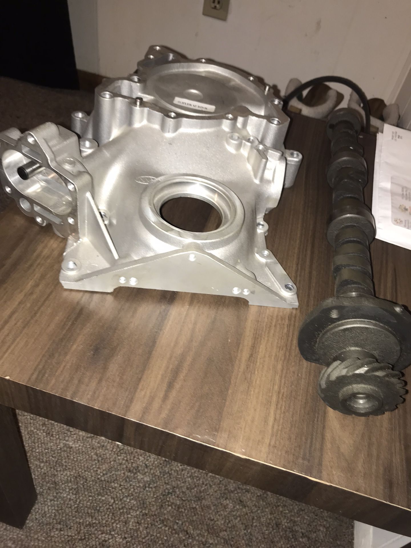 Brand New Timing Cover And Cam Shaft. 1980 Grand Prix 3.8 V6