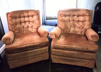 Two Swivel - Rocking chairs in "Excellent" condition