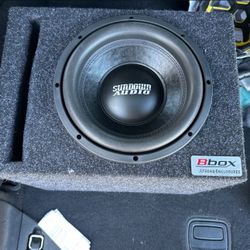 Sundown Audio E-10 V.4 Subwoofer w/ Box