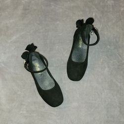 Girl's Youth Size 2.5 Black Dress Shoes EXCELLENT Condition PRICE Is Firm Cash Only 