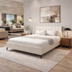 Bed Frame white new 