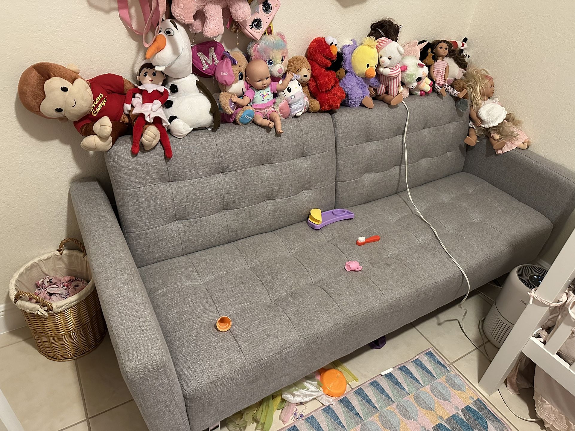 Futon Grey