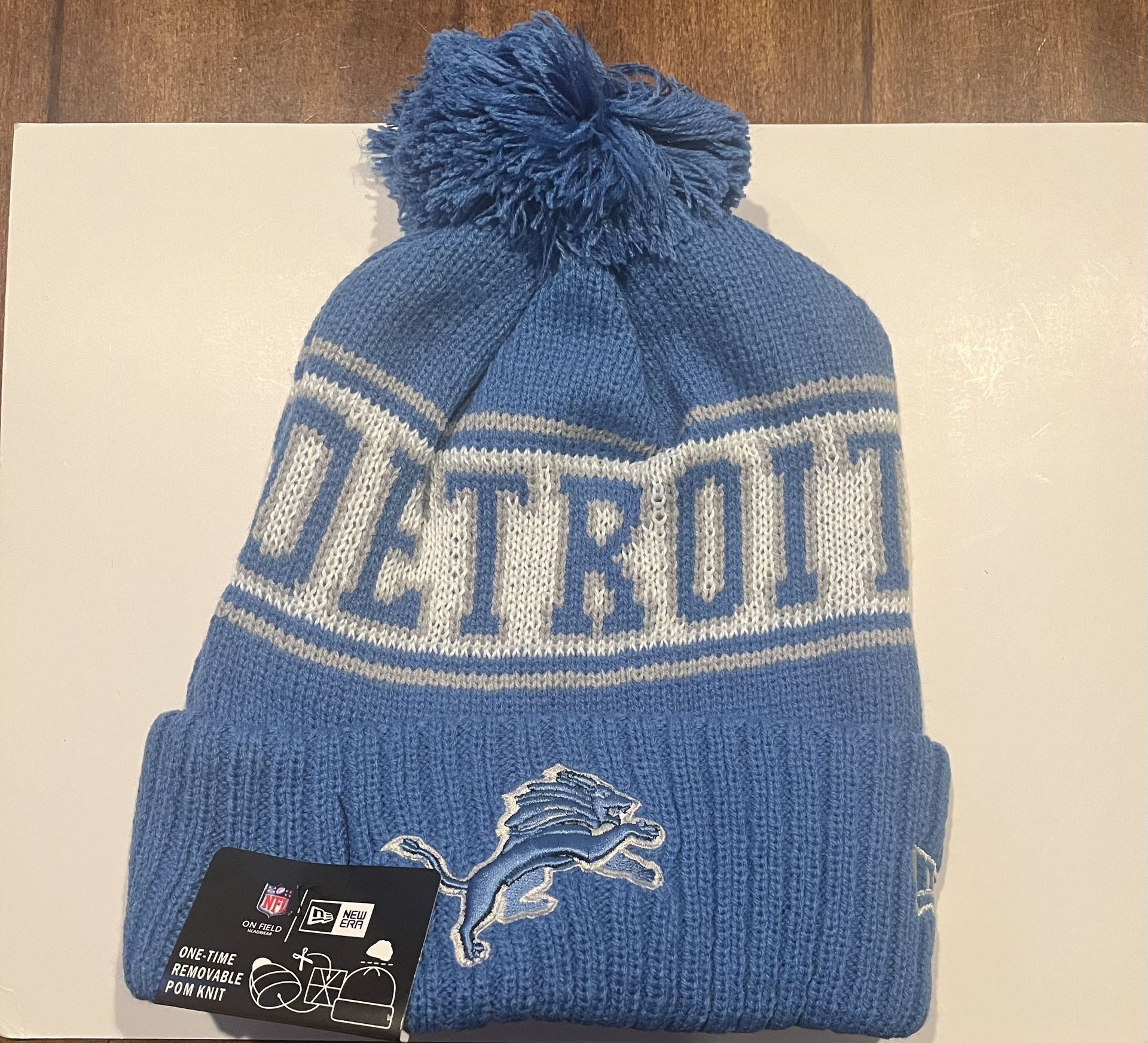 NFL Detroit Lions Beanie NWT