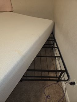Queen Mattress with Folding Frame