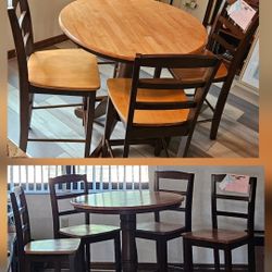 Dining Table & 4 Chairs