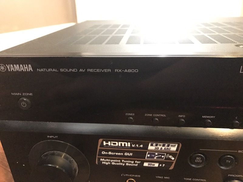Yamaha Aventage RX-A800 Audio Video Receiver