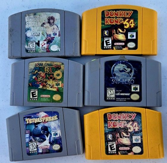NINTENDO 64 GAMES LOT
