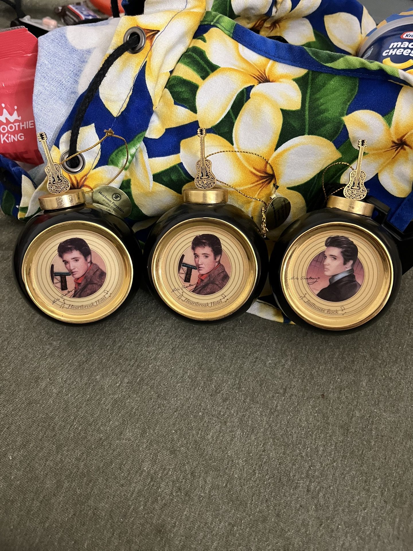 Elvis Ornament Collection
