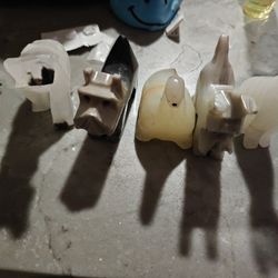 Antique Carved Figurines 