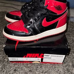 Jordan 1 Retro Patent Bred 4.5y