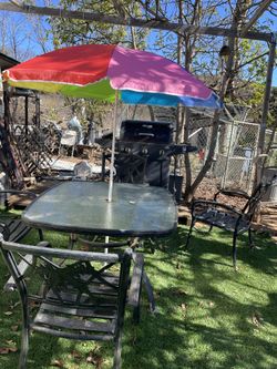 Patio Set (aluminum)