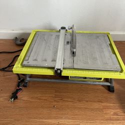 Ryobi Tile Saw! 