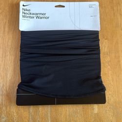 New Nike Winter Warrior Neck Warmer Cover Triple Black Soccer Football Mask Ninja Neck Wrap Osfm