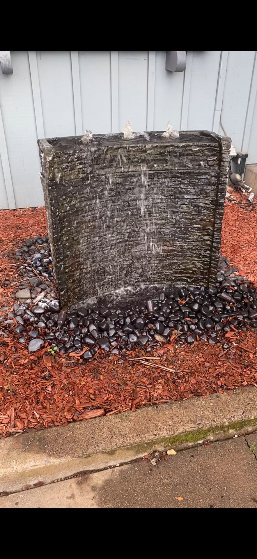 Aquascape Stacked Wall Fountain For Sale