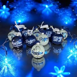 Dodgers, Custom Ornaments, LA Dodgers, Christmas Ornaments, Christmas Gifts