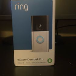 Battery Ring Doorbell 1536 Hd Video Pro 
