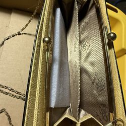 Grace Small Black And Gold Evening Bag