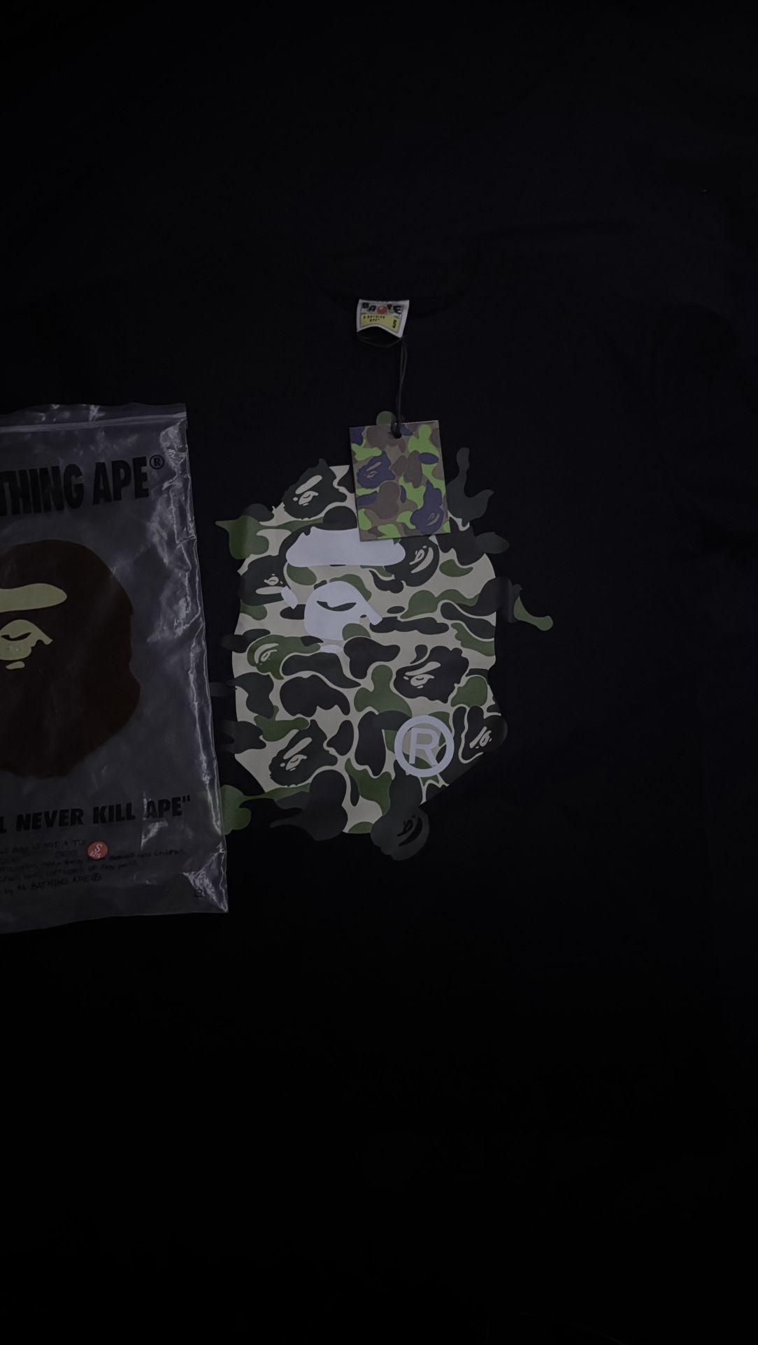 Bape- ALOCS Besos Shirt Both Size Small