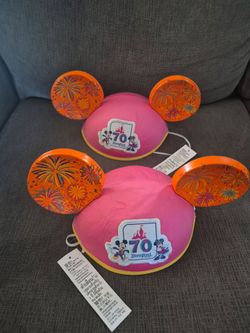 Disney Cast Member Exclusive 70th anniversary collection ears set if 2
