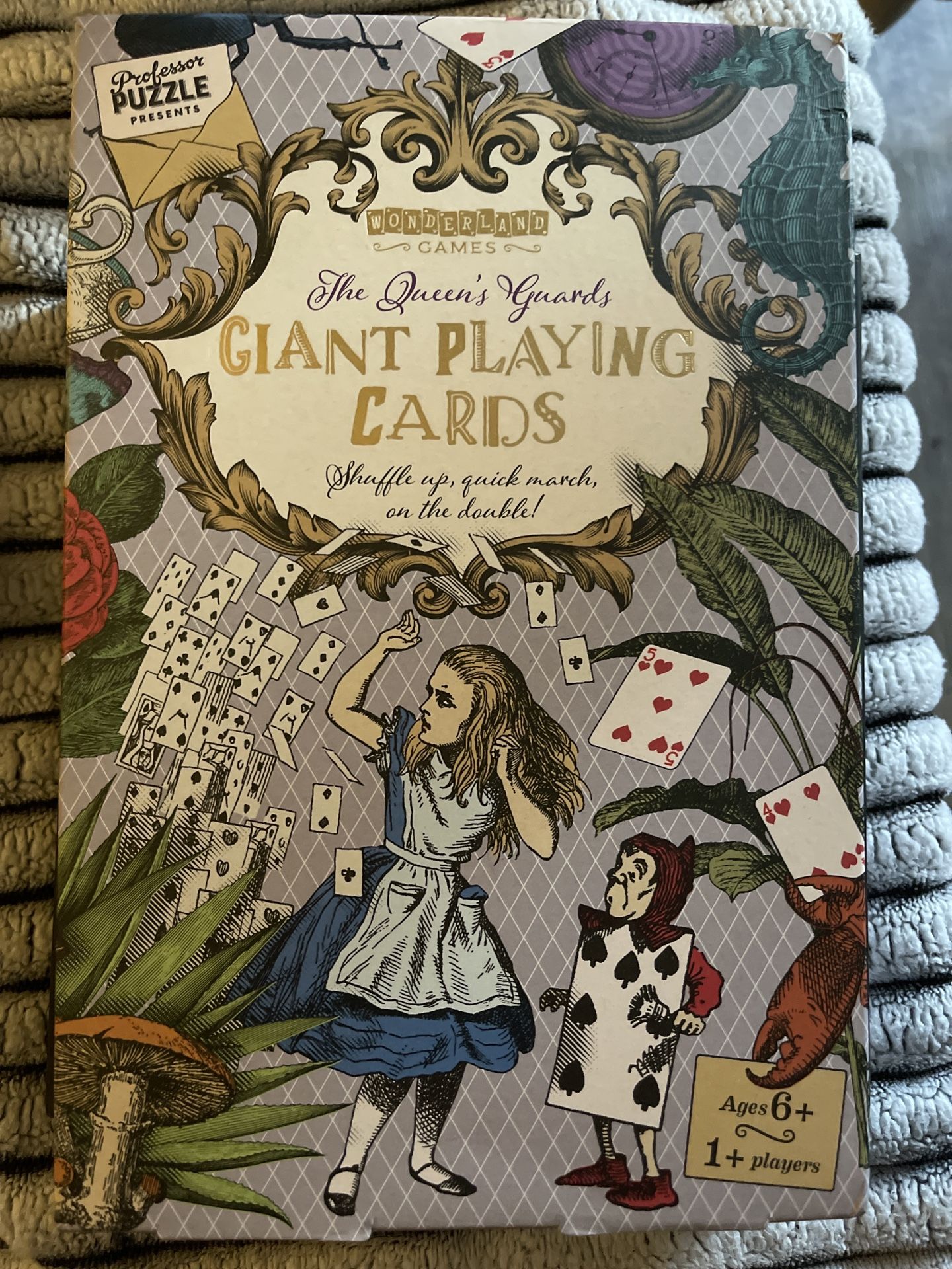 Alice In Wonderland Giant Playing Cards